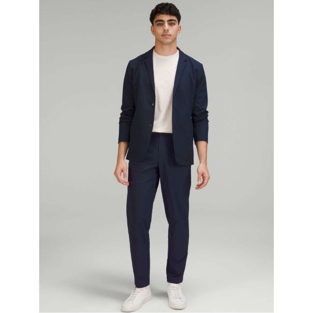 LULULEMON New Venture Trouser *Pique Fabric Classic Navy Men’s Size Medium